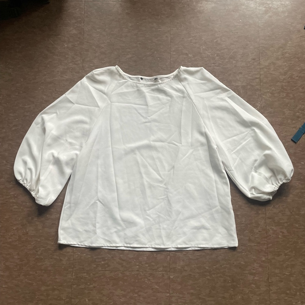 Elegant White Women's Top